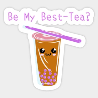 Be My Best-Tea? Sticker